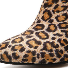 Load image into Gallery viewer, Leopard-Printed Shoes Women's Snow Boots