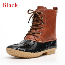 Load image into Gallery viewer, Leopard Duck Boots for Women
