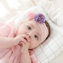 Load image into Gallery viewer, New Hair Accessories Girls Turban Headwear Baby Headband Bow Pearl Lace Hair Band Headband White Solid Lovely Band