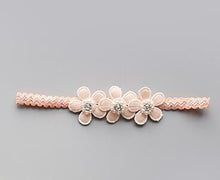 Load image into Gallery viewer, New Hair Accessories Girls Turban Headwear Baby Headband Bow Pearl Lace Hair Band Headband White Solid Lovely Band