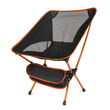 Load image into Gallery viewer, Ultralight Folding Camping Chair Fishing BBQ Hiking Chair Picnic Chair Portable Outdoor Tools Travel Foldable Beach Seat Chair