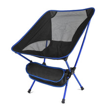 Load image into Gallery viewer, Ultralight Folding Camping Chair Fishing BBQ Hiking Chair Picnic Chair Portable Outdoor Tools Travel Foldable Beach Seat Chair