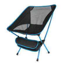 Load image into Gallery viewer, Ultralight Folding Camping Chair Fishing BBQ Hiking Chair Picnic Chair Portable Outdoor Tools Travel Foldable Beach Seat Chair