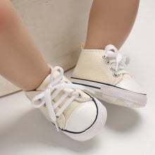 Load image into Gallery viewer, Canvas Baby Sports Sneaker Newborn Baby Girls Shoes boys First Walkers Shoes Infant Toddler Soft Sole Anti-slip  baby moccasins