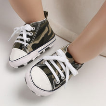 Load image into Gallery viewer, Canvas Baby Sports Sneaker Newborn Baby Girls Shoes boys First Walkers Shoes Infant Toddler Soft Sole Anti-slip  baby moccasins