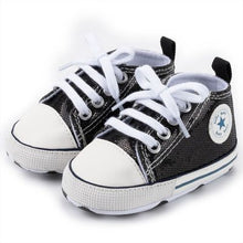 Load image into Gallery viewer, Canvas Baby Sports Sneaker Newborn Baby Girls Shoes boys First Walkers Shoes Infant Toddler Soft Sole Anti-slip  baby moccasins