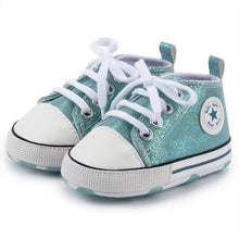 Load image into Gallery viewer, Canvas Baby Sports Sneaker Newborn Baby Girls Shoes boys First Walkers Shoes Infant Toddler Soft Sole Anti-slip  baby moccasins