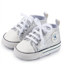 Load image into Gallery viewer, Canvas Baby Sports Sneaker Newborn Baby Girls Shoes boys First Walkers Shoes Infant Toddler Soft Sole Anti-slip  baby moccasins