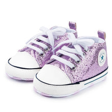 Load image into Gallery viewer, Canvas Baby Sports Sneaker Newborn Baby Girls Shoes boys First Walkers Shoes Infant Toddler Soft Sole Anti-slip  baby moccasins