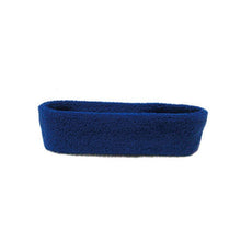 Load image into Gallery viewer, 1PC Headband Women/Men Cotton Sweat Sweatband Headband Yoga Gym Stretch Head Band For Sport elasticity Sweat Bands Sports Safety