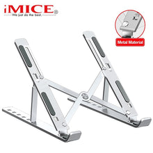Load image into Gallery viewer, Foldable Laptop Stand Adjustable Notebook Stand Portable Laptop Holder Tablet Stand Computer Support For MacBook Air Pro ipad