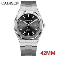 Load image into Gallery viewer, CADISEN New 42MM Men's Watch NH35A Blue Face, 100M Waterproof, Luxury, Casual Business Wristwatch