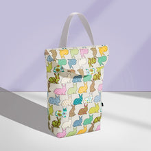 Load image into Gallery viewer, Sunveno Baby Diaper Bag Organizer Reusable Waterproof Fashion Prints Wet/Dry Cloth Bag Mummy Storage Bag Travel Nappy Bag