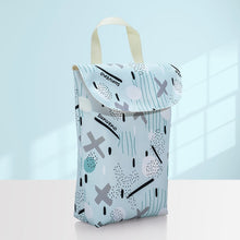Load image into Gallery viewer, Sunveno Baby Diaper Bag Organizer Reusable Waterproof Fashion Prints Wet/Dry Cloth Bag Mummy Storage Bag Travel Nappy Bag