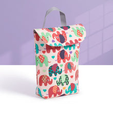 Load image into Gallery viewer, Sunveno Baby Diaper Bag Organizer Reusable Waterproof Fashion Prints Wet/Dry Cloth Bag Mummy Storage Bag Travel Nappy Bag