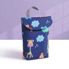 Load image into Gallery viewer, Sunveno Baby Diaper Bag Organizer Reusable Waterproof Fashion Prints Wet/Dry Cloth Bag Mummy Storage Bag Travel Nappy Bag