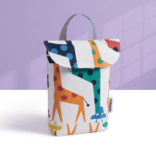 Load image into Gallery viewer, Sunveno Baby Diaper Bag Organizer Reusable Waterproof Fashion Prints Wet/Dry Cloth Bag Mummy Storage Bag Travel Nappy Bag