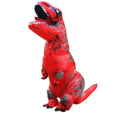Load image into Gallery viewer, Hot T REX Dinosaur Inflatable Costume Party Cosplay costumes Fancy Mascot Anime Halloween Costume For Adult Kids Dino Cartoon