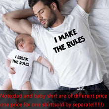 Load image into Gallery viewer, Gift for Him Gifts for Dad Biggie and Smalls Shirt Father Daughter Matching Shirts Father and Son Funny Print Shirts Family Tops