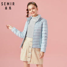 Load image into Gallery viewer, SEMIR 2020 Winter Down Jacket Women Short Jackets New 90 Down Hooded Warm Slim Winter Coat for Female Casual Tops winter jacket