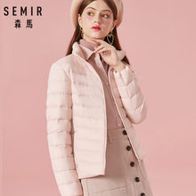 Load image into Gallery viewer, SEMIR 2020 Winter Down Jacket Women Short Jackets New 90 Down Hooded Warm Slim Winter Coat for Female Casual Tops winter jacket