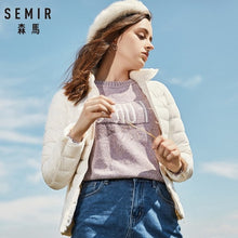 Load image into Gallery viewer, SEMIR 2020 Winter Down Jacket Women Short Jackets New 90 Down Hooded Warm Slim Winter Coat for Female Casual Tops winter jacket