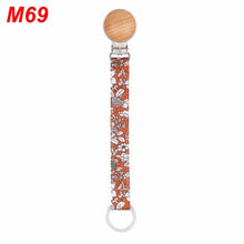 Load image into Gallery viewer, Cotton Linen Baby Pacifier Chain Clip Soother Nipple Holder Clasps Dummy  Attache Feeding Dropship