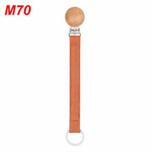 Load image into Gallery viewer, Cotton Linen Baby Pacifier Chain Clip Soother Nipple Holder Clasps Dummy  Attache Feeding Dropship