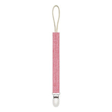 Load image into Gallery viewer, Cotton Linen Baby Pacifier Chain Clip Soother Nipple Holder Clasps Dummy  Attache Feeding Dropship