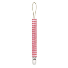 Load image into Gallery viewer, Cotton Linen Baby Pacifier Chain Clip Soother Nipple Holder Clasps Dummy  Attache Feeding Dropship