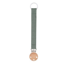 Load image into Gallery viewer, Cotton Linen Baby Pacifier Chain Clip Soother Nipple Holder Clasps Dummy  Attache Feeding Dropship