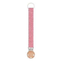 Load image into Gallery viewer, Cotton Linen Baby Pacifier Chain Clip Soother Nipple Holder Clasps Dummy  Attache Feeding Dropship