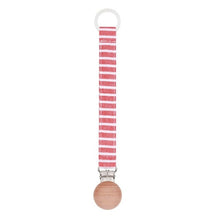 Load image into Gallery viewer, Cotton Linen Baby Pacifier Chain Clip Soother Nipple Holder Clasps Dummy  Attache Feeding Dropship