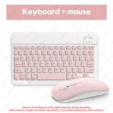 Load image into Gallery viewer, Tablet Wireless Keyboard For iPad Pro 2020 11 12.9 10.5 Teclado, Bluetooth Keyboard Mouse For iPad 8th 7th 6th Air 4 3 2 mini 5
