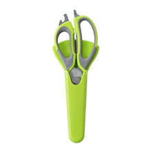 Load image into Gallery viewer, Multi-Function Kitchen Scissors Cutter Knife Board Stainless Steel Kitchen Cut Chicken Bones Food Meat Scissors