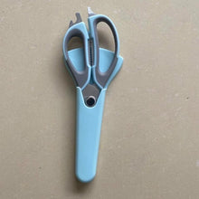 Load image into Gallery viewer, Multi-Function Kitchen Scissors Cutter Knife Board Stainless Steel Kitchen Cut Chicken Bones Food Meat Scissors