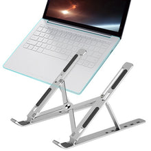 Load image into Gallery viewer, Foldable Laptop Stand Adjustable Notebook Stand Portable Laptop Holder Tablet Stand Computer Support For MacBook Air Pro ipad