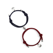 Load image into Gallery viewer, 2Pcs Minimalist Magnetic Couple Bracelet Braided Rope Lover Friendship Matching Distance Bracelet Lovers Valentine Gift Jewelry