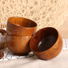 Load image into Gallery viewer, Natural Round Wood Bowls
