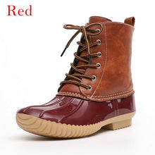 Load image into Gallery viewer, Leopard Duck Boots for Women
