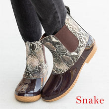 Load image into Gallery viewer, Leopard Duck Boots for Women
