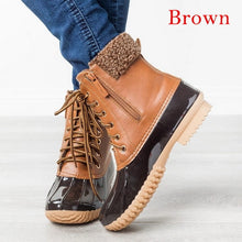 Load image into Gallery viewer, Leopard Duck Boots for Women

