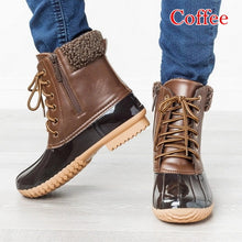 Load image into Gallery viewer, Leopard Duck Boots for Women
