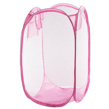 Load image into Gallery viewer, Foldable Laundry Baskets Pop Up Easy Open Mesh Laundry Clothes Hamper Basket For College Dorm

