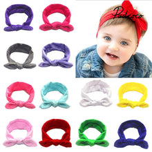 Load image into Gallery viewer, New Baby Boys Solid Bowknot Hairband Cute Soft Head Elastic Headband Bebe Girl Princess Cute Headband Headwear Hair Accessories
