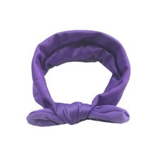 Load image into Gallery viewer, New Baby Boys Solid Bowknot Hairband Cute Soft Head Elastic Headband Bebe Girl Princess Cute Headband Headwear Hair Accessories
