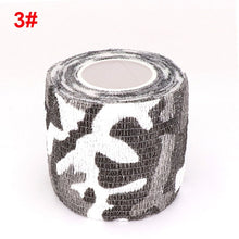 Load image into Gallery viewer, 4.5m Camouflage Elastic Wrap Tape Hunt Disguise Elastoplast Self Adhesive Sports Protector Knee Finger Ankle Athletic Bandage
