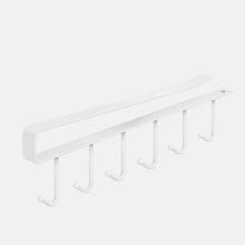 Load image into Gallery viewer, Kitchen Cupboard Storage Rack Cupboard Shelf Hanging Hook Organizer Closet Clothes Glass Mug Shelf Hanger Door Chest Hanging

