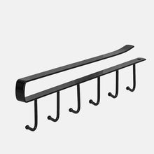 Load image into Gallery viewer, Kitchen Cupboard Storage Rack Cupboard Shelf Hanging Hook Organizer Closet Clothes Glass Mug Shelf Hanger Door Chest Hanging
