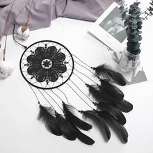 Load image into Gallery viewer, New Indian Style Dreamcatcher Moon Handmade Wind Chimes Wall Ornament Girls Room Decoration Feather Dream Catcher
